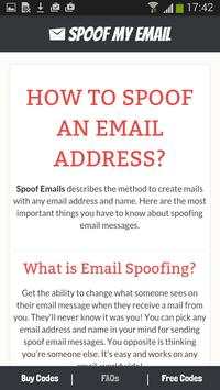 Spoof Email screenshot 3