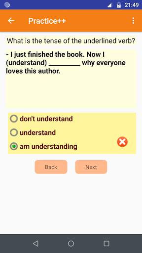 English Present Tenses screenshot 6