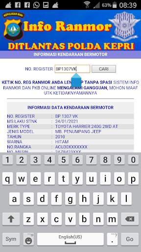 SAM LANTAS KEPRI screenshot 2