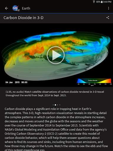 NASA Visualization Explorer screenshot 10