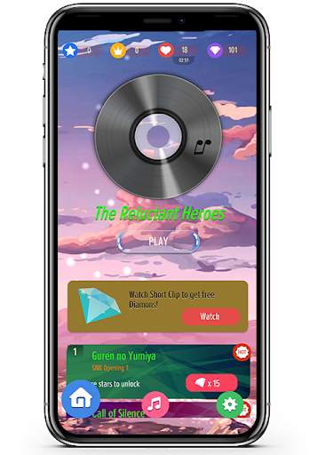 AoT - Dream Piano Tiles Game screenshot 1