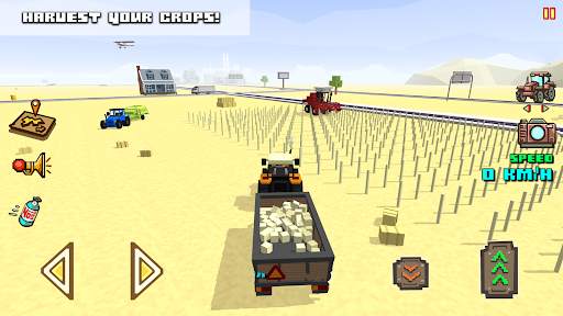 Blocky Farm Racing & Simulator screenshot 4