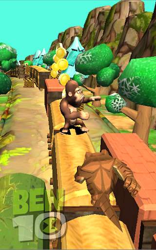 New Ben Alien Boy Rush - Jungle Escape Run screenshot 3