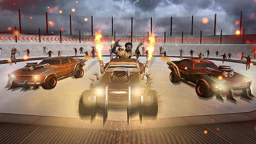 Zombie Attack Monster Car Survival screenshot 11