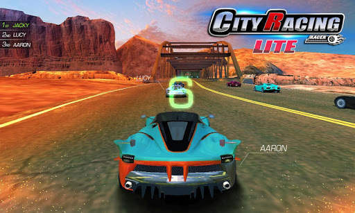 City Racing Lite screenshot 1