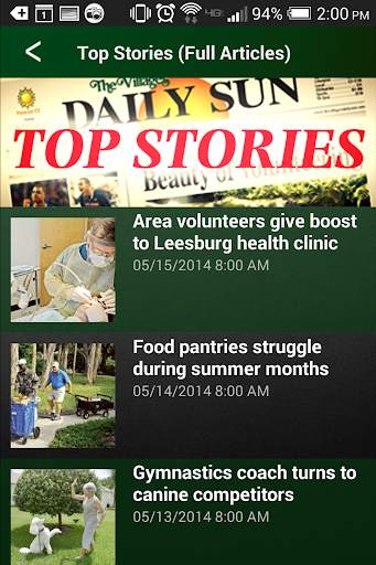 The Villages Daily Sun Mobile screenshot 2