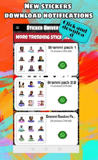 Telugu Stickers for Whatsapp SU - WAStickerApps screenshot 3