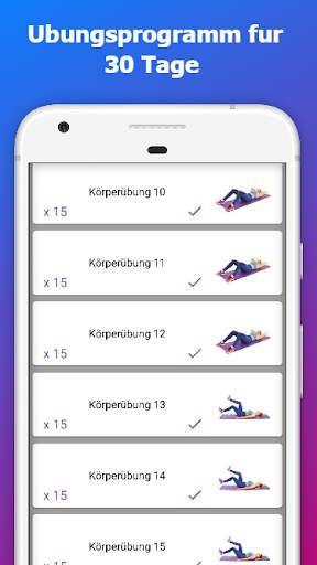 Bauchmuskeltraining: Wie man Gewicht verliert screenshot 3