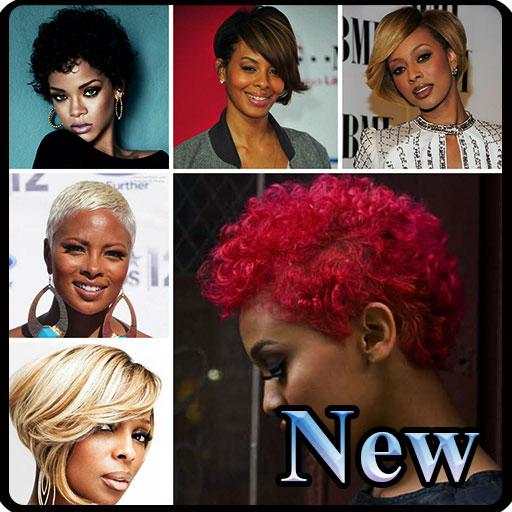 Black Women Short Haircut screenshot 2