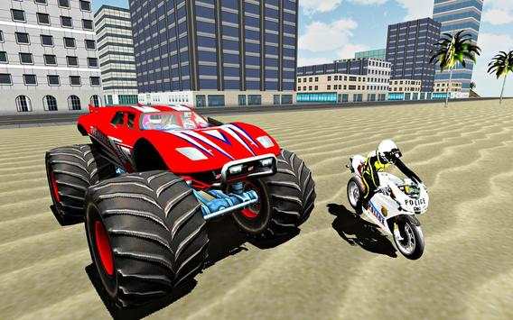 Truck vs Dirt Bikes Driving 3D screenshot 2