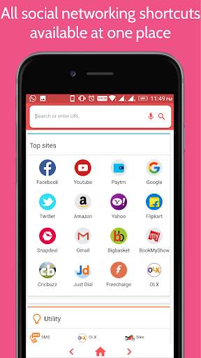 X Browser - Superfast 4G & Lite 2 تصوير الشاشة