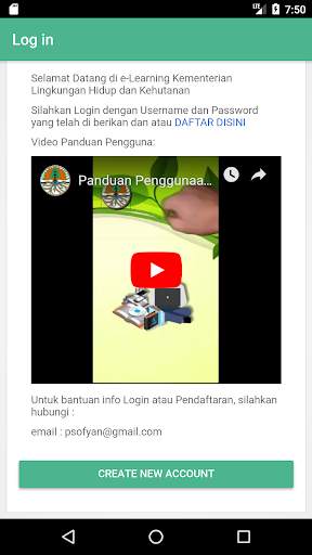 e-Learning Badan P2SDM KLHK screenshot 3
