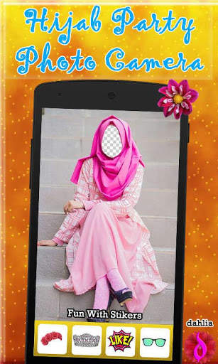 Hijab Party Photo Camera screenshot 4