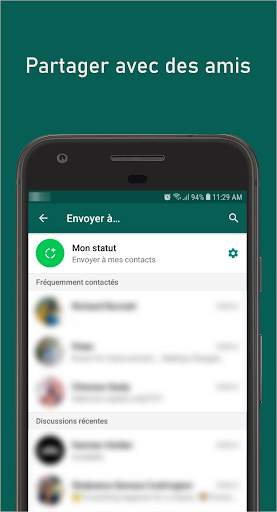 ReShare: Enregistrer Statut pour WhatsApp screenshot 2