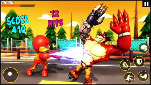 Black Iron Hero : Stickman Rope Hero fighting game screenshot 5