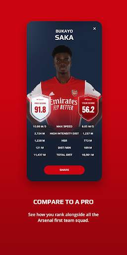 STATSports Arsenal FC Edition screenshot 3