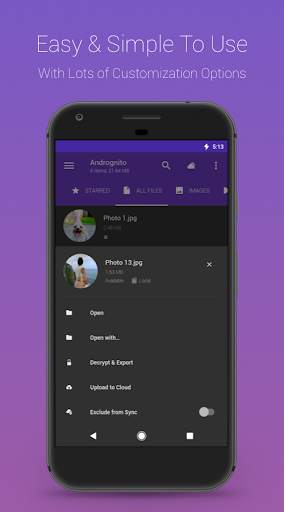 Andrognito - Hide Files, Photos, Videos screenshot 8