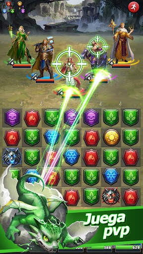 MythWars & Puzzles: RPG Match3 screenshot 5