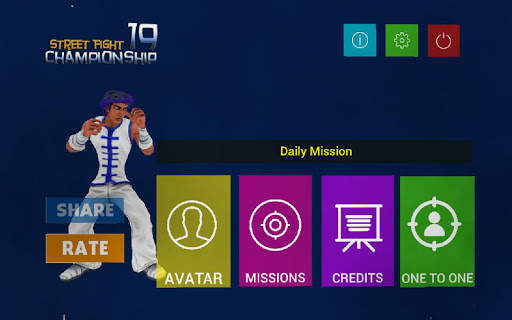 Fighting Games Offline: kung-fu Fighting game screenshot 1