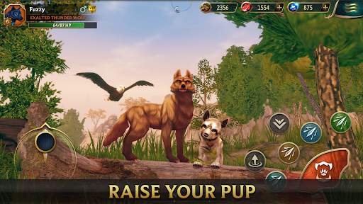 Wolf Tales - Wild Animal Sim 8 تصوير الشاشة
