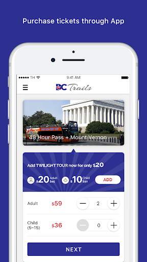 DC Trails-Hop On Hop Off Tours screenshot 5
