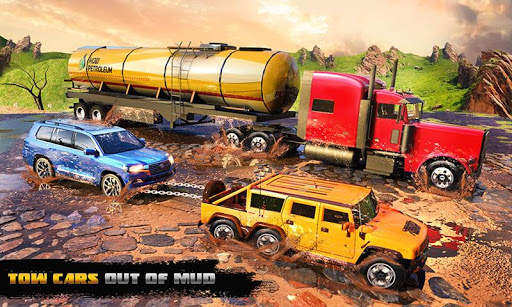 Spin Tyres Offroad Truck Driving: Tow Truck Games screenshot 3