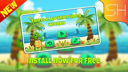 turtle adventures world run screenshot 1