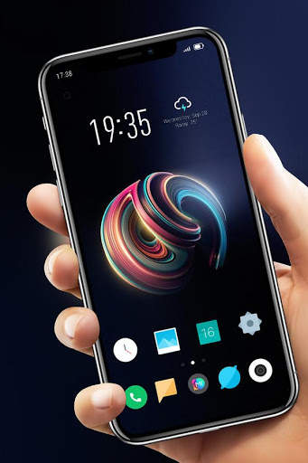 Black shining theme for redmi note5 pro HD 2019 screenshot 4