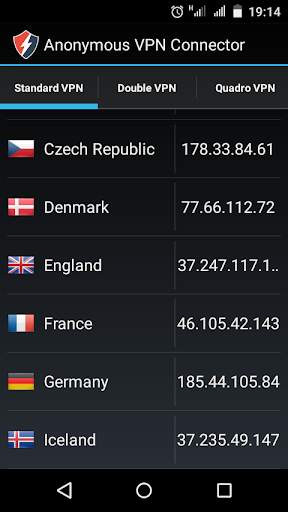 Anonymous VPN Connector screenshot 2