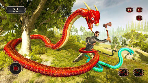 Snake Simulator Anaconda Attack Game 3D screenshot 13