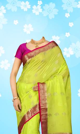 Women Saree Photo Suit скриншот 1