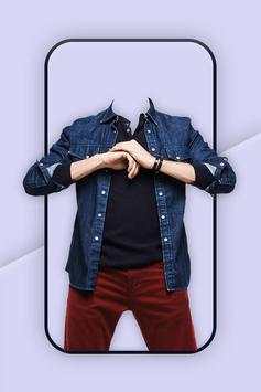 Men Casual Wear Dress Photo Montage screenshot 2