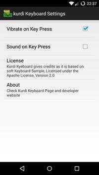 Kurdi Keyboard screenshot 5