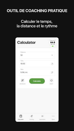 VDOT Running Calculator screenshot 1