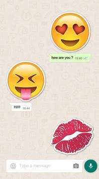 Big Emoji Stickers for WhatsApp screenshot 3