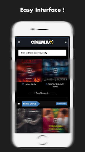 Cinemasparks - Free Movies App screenshot 1