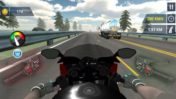 Moto Heavy Traffic Racer: Bike Racing Stunts screenshot 3