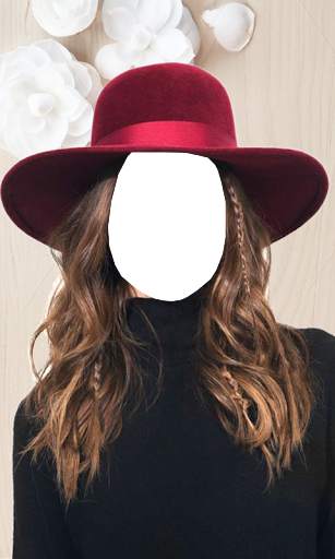 Women Hat Photo Montage 2 تصوير الشاشة