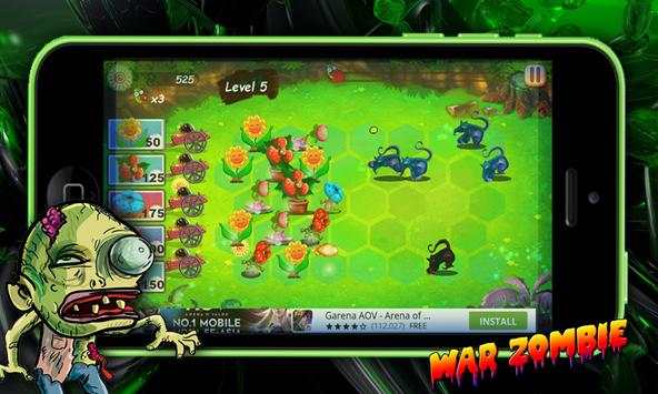 Angry Plantz Garden War zombies screenshot 1