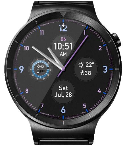 Simply Minimal HD Watch Face Widget Live Wallpaper screenshot 15