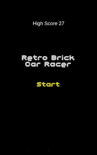 Retro Brick Car Racer screenshot 4