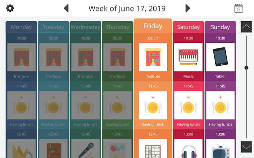 Agenda - Manage your schedule - AMIKEO APPS screenshot 1