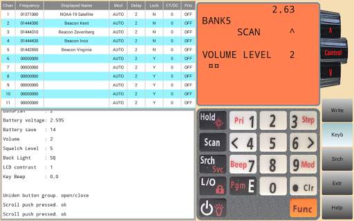 RadioScanUBC125 USB OTG screenshot 8
