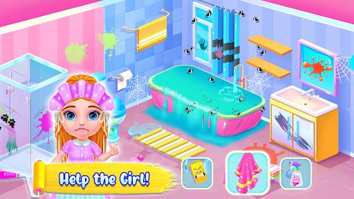 Princess Doll House Cleaning screenshot 5