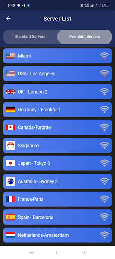 Gold VPN : Fast & Secure VPN screenshot 5
