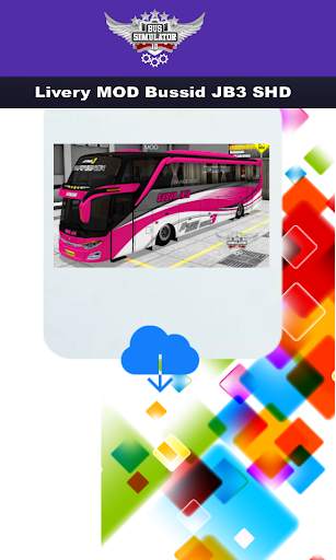 Livery MOD Bussid JB3 SHD screenshot 3