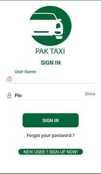 Pak Taxi (Beta) 1 تصوير الشاشة