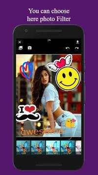 PikCamera : Photo Editor With Latest Stickers screenshot 5