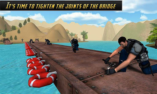 American Army Bridge Builder screenshot 5