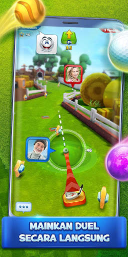 Golf Rush: Game Golf Duel. Pertempuran Golf Mini screenshot 2